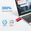 فلاش درايف USB OTG بسعة 2 تيرابايت، USB 3.0 نوع C، لأجهزة آيفون وآيباد، 1 تيرابايت، 512 جيجابايت، 256 جيجابايت، ذاكرة محمولة لسامسونج وهواوي وشاومي وأندرويد والكمبيوتر المحمول